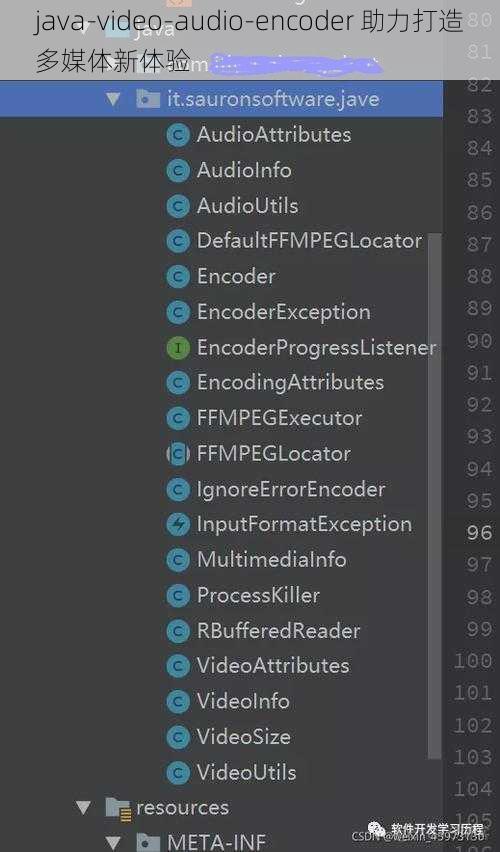 java-video-audio-encoder 助力打造多媒体新体验