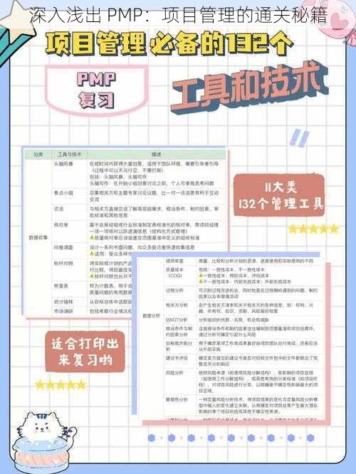 深入浅出 PMP：项目管理的通关秘籍